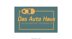 Desktop Screenshot of dasautohaus.ca